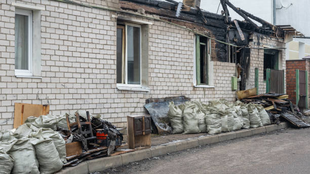 Professional Emergency Fire Cleanup technician working in Houlton, WI